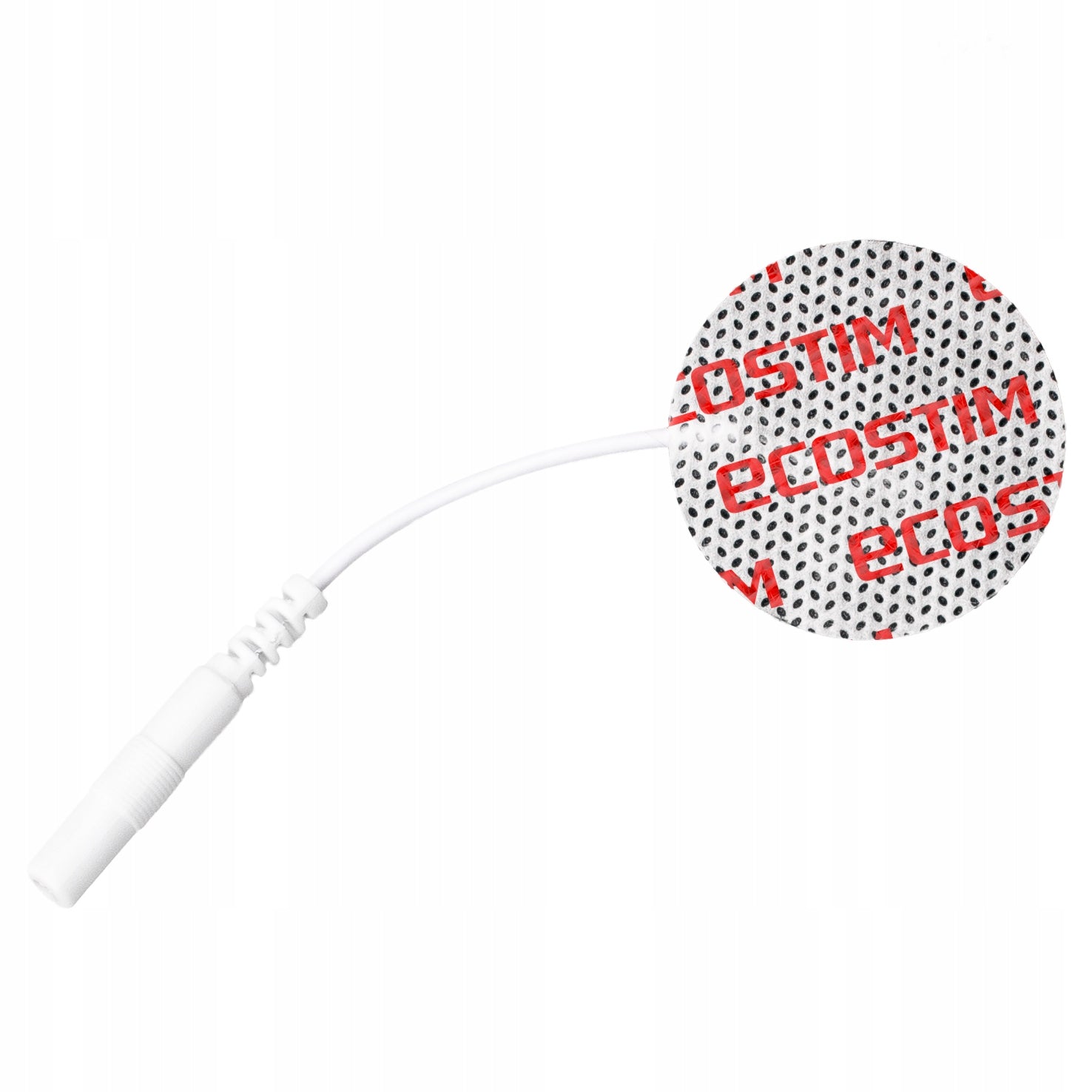 4x Medical Electrodes Round Gel Self Adhesive TENS 3,2cm PIN ECOSTIM