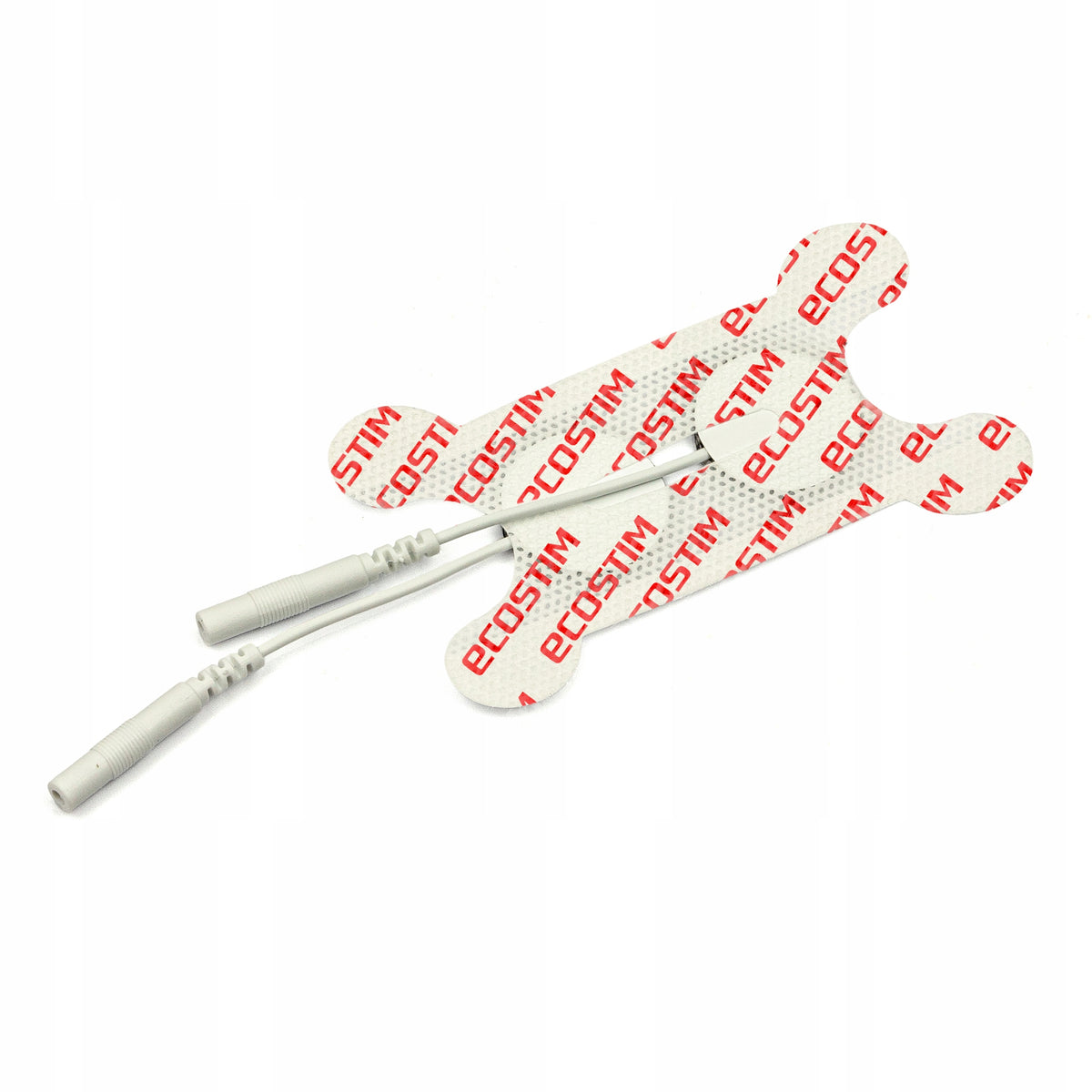 4x Medical Gel Electrodes TENS 8,6x4,8cm PIN Face and Neck ECOSTIM