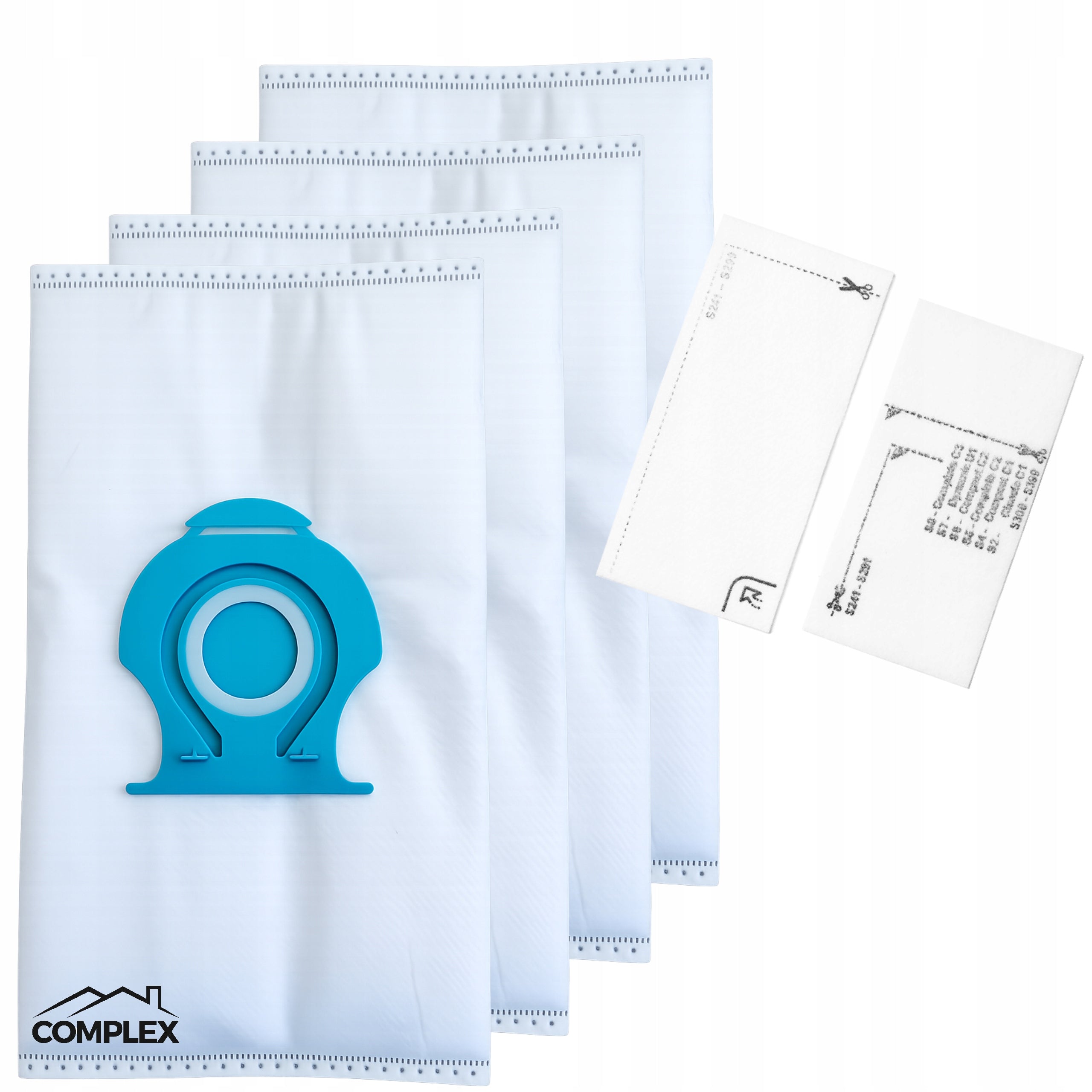 4x Miele Guard L1 S1 M1 HyClean Pure 3D Vacuum Cleaner Bags + Filters