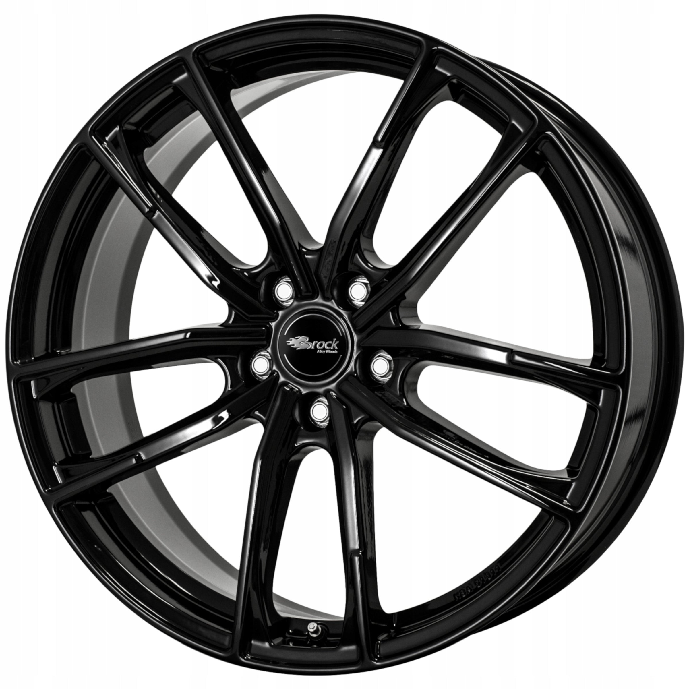 Brock B38 Schwarz lackiert 8.0R20 5X112/41 57,1 