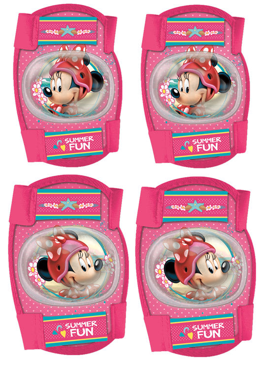 Knie- und Ellbogenschützer Minnie, rosa 