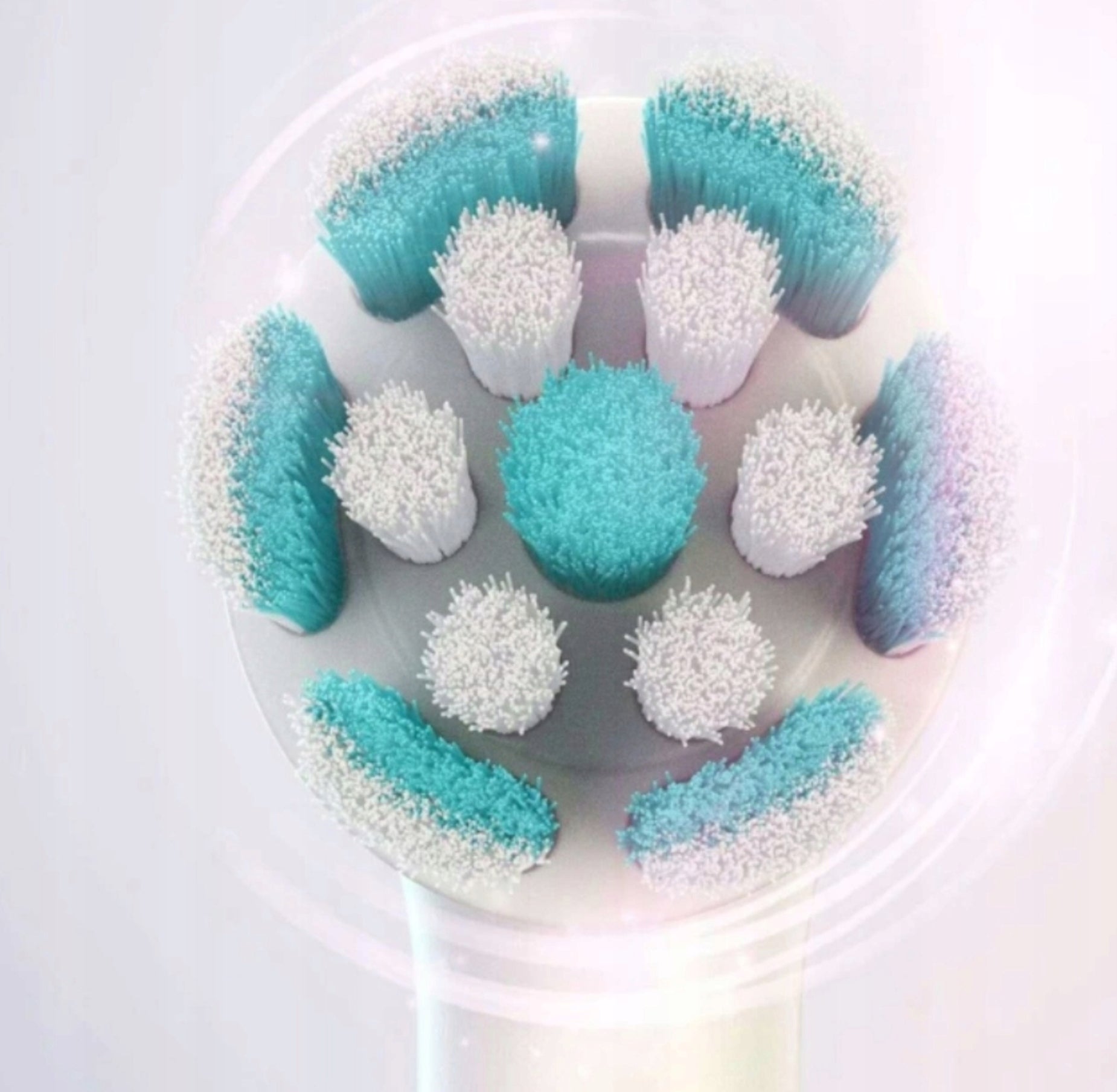 4x Oral-b iO Gentle Care White Magnetic Toothbrush Tip Manufacturer code 6900075882638