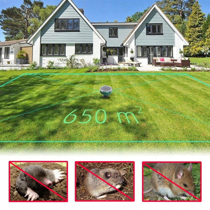 4x POWERFUL MOLE REPELLENT VOLES RODENTS MOUSE RATS SOLAR STRONG Manufacturer code ODSTRASZACZE KRETÓW GRYZONI NORNIC SZCZURÓW