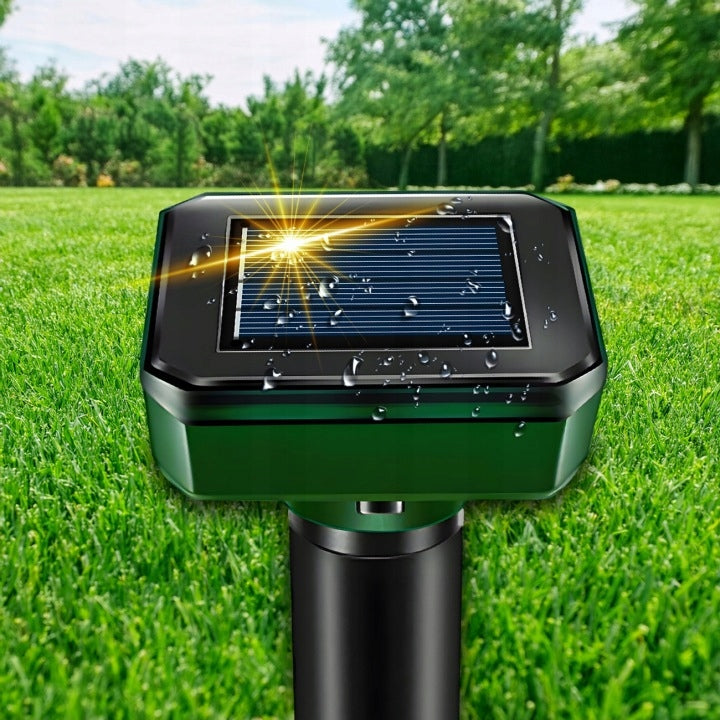 4x POWERFUL SOLAR DETERRENT FOR MOLES VOLES RODENTS STRONG DETERRENT Use Against moles wild animals