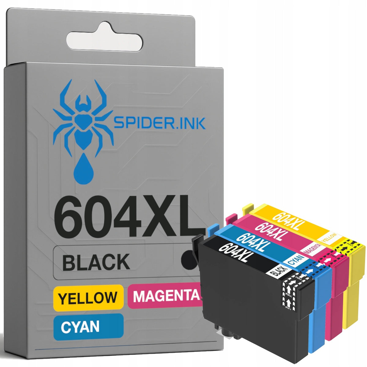 4x Printer ink EPSON 604XL MULTIPACK XP-2200 XP-2205 XP-3200 XP-3205
