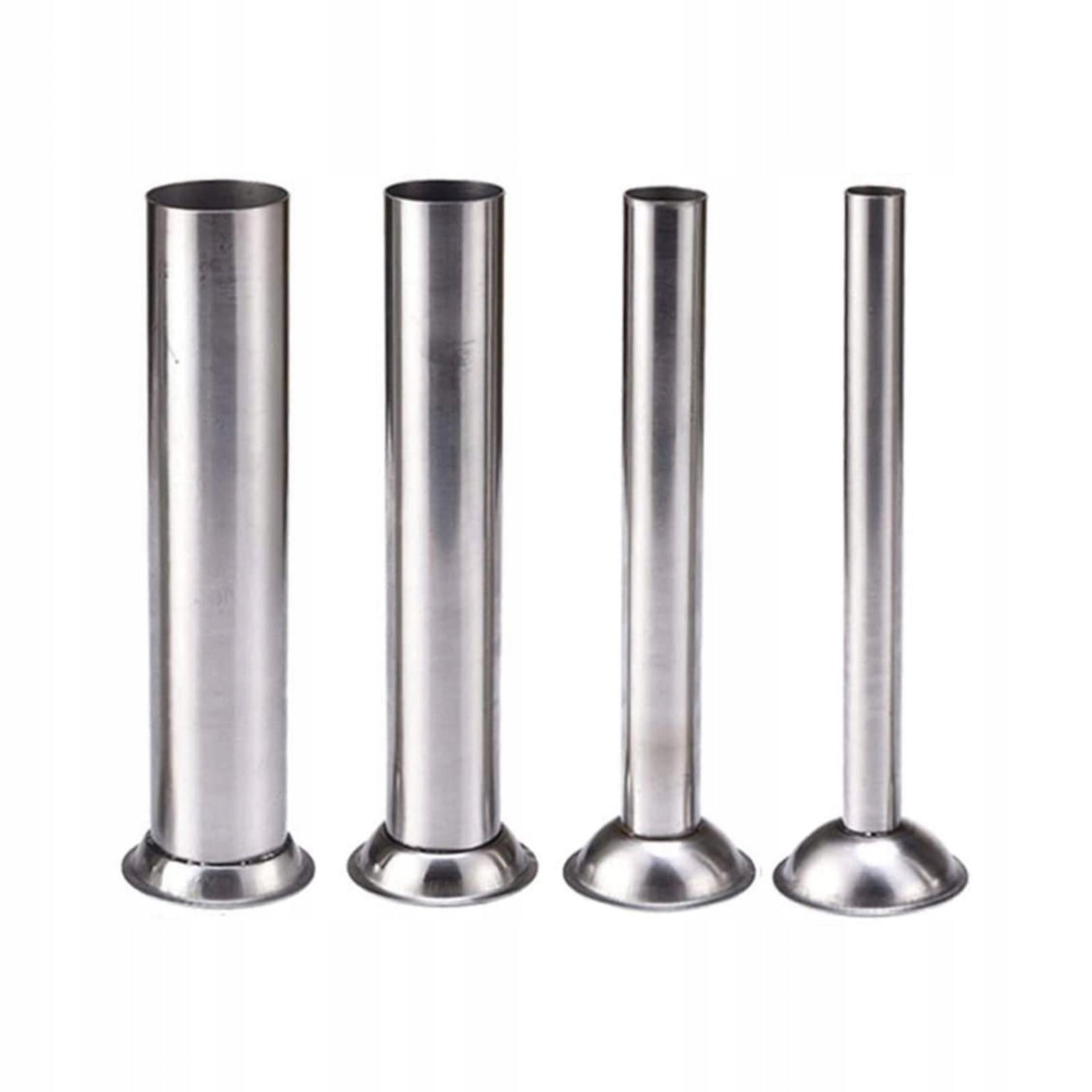 4x Sausage Stuffing Tubes Sausage Stuffer Kits Replacement Sausage Fitting Packaging status original
