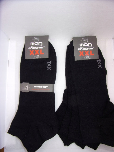 Herrensocken Footstar XXL, schwarz, 4 Stk. 