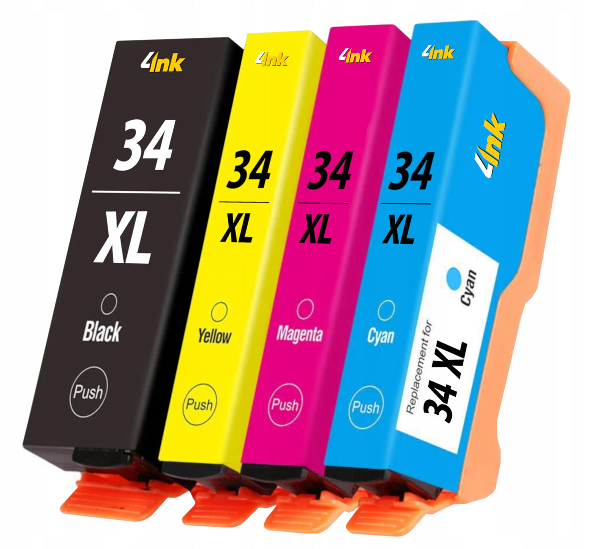 4x T3471 INK FOR EPSON WF-3720DWF WF-3725DWF XL