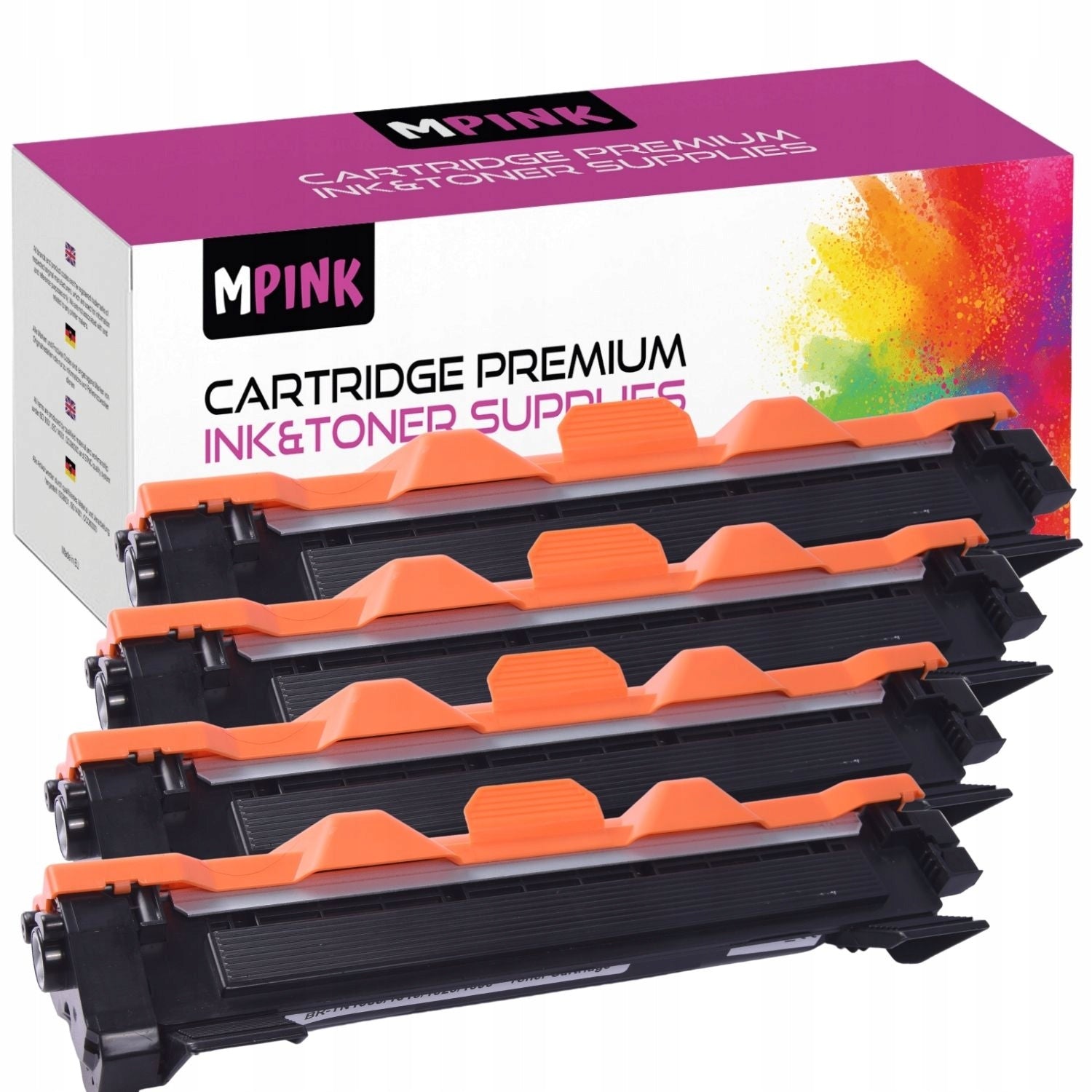 4x TN-1030 Toner Cartridge for BROTHER MFC1910W HL1110 1510E DCP-1510 1512E 1610W