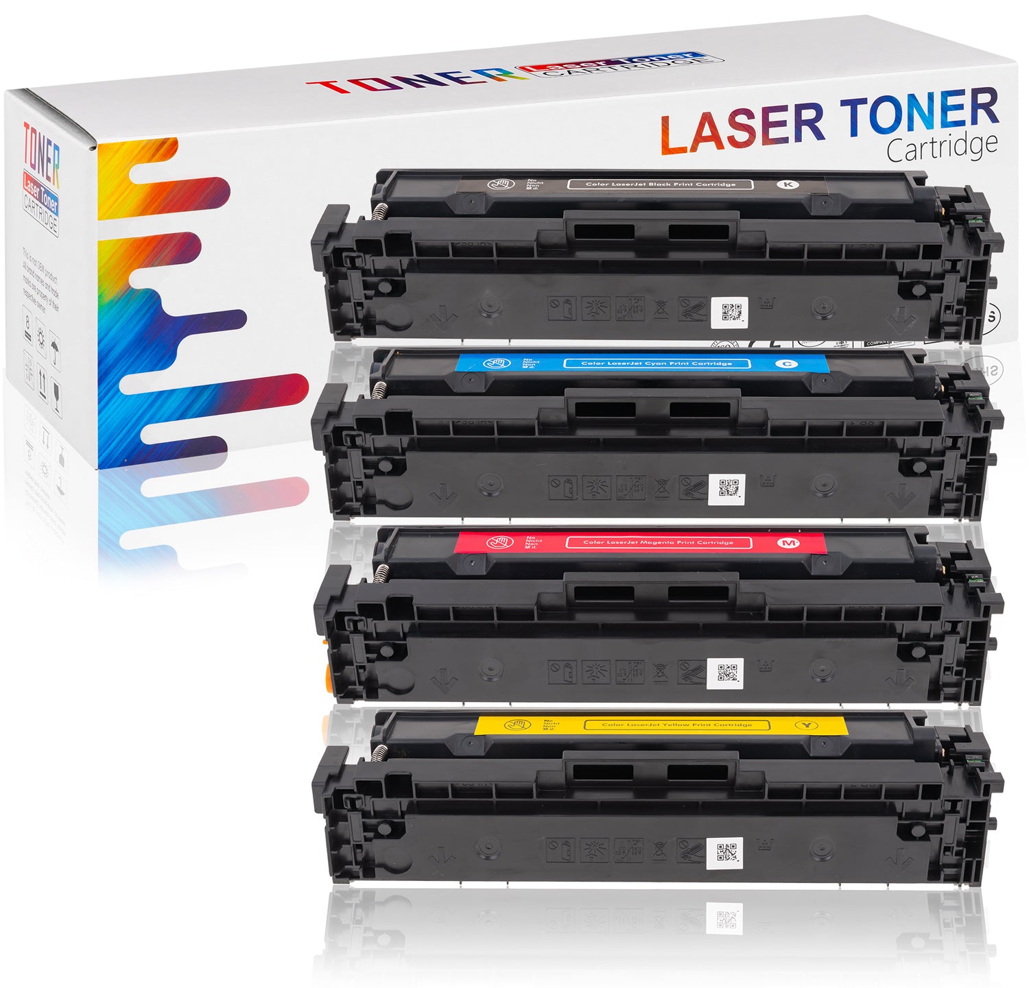 4x TONER FOR CANON CRG054H i-SENSYS MF644Cdw MF645 Packaging status original
