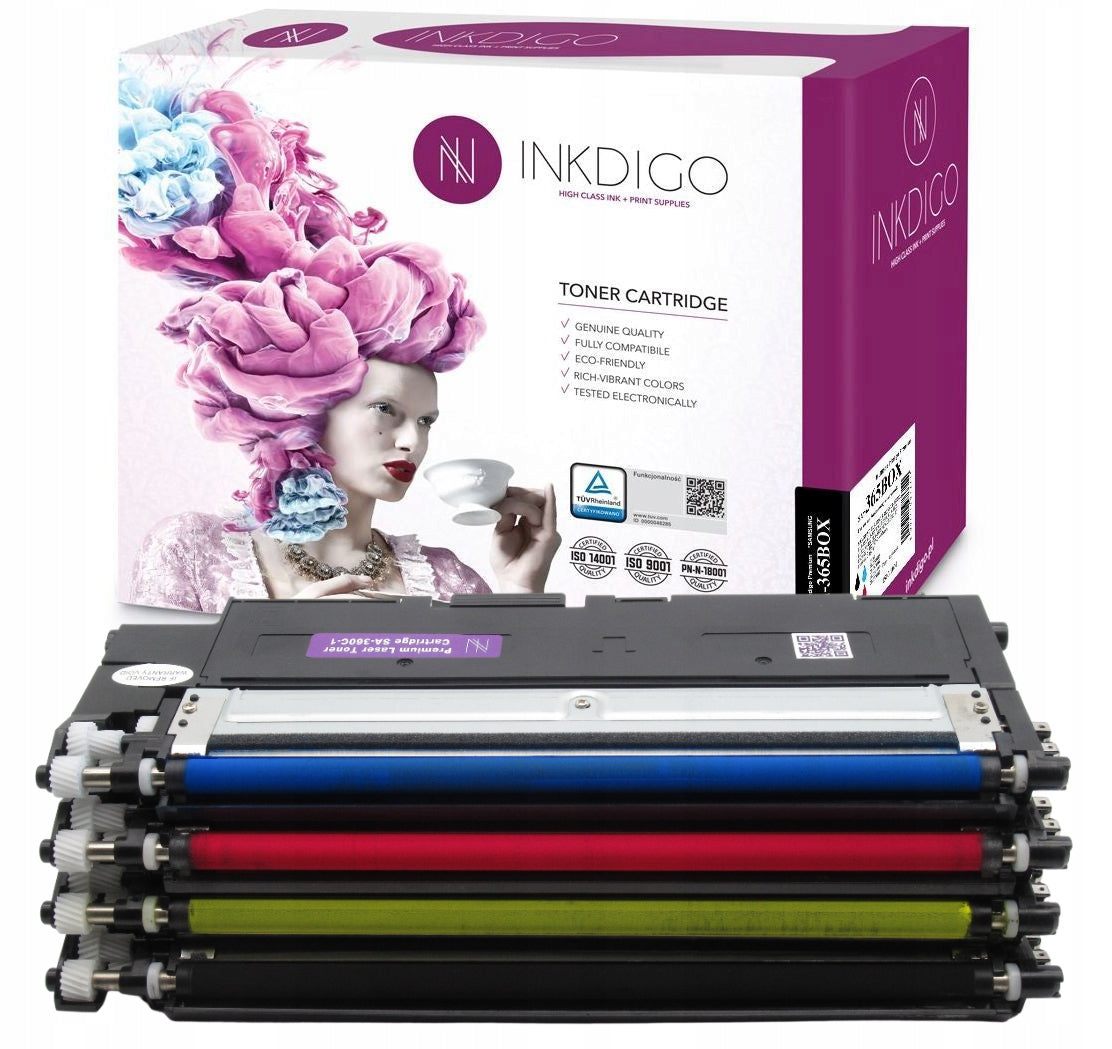 4x TONER FOR SAMSUNG CLX-3305FW CLX-3305FN PRINTER