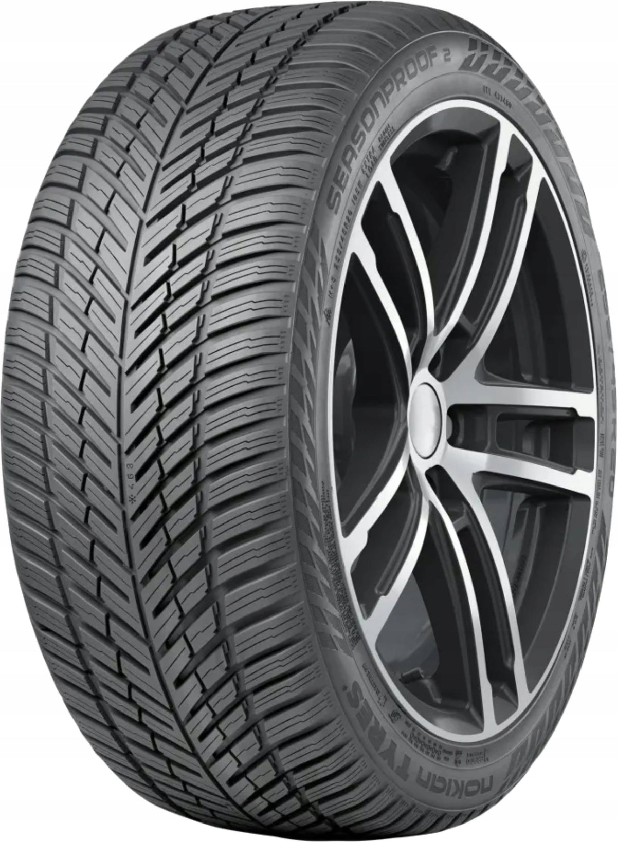 4x Tires 215/55R17 NOKIAN TYRES SEASONPROOF 2 98 W