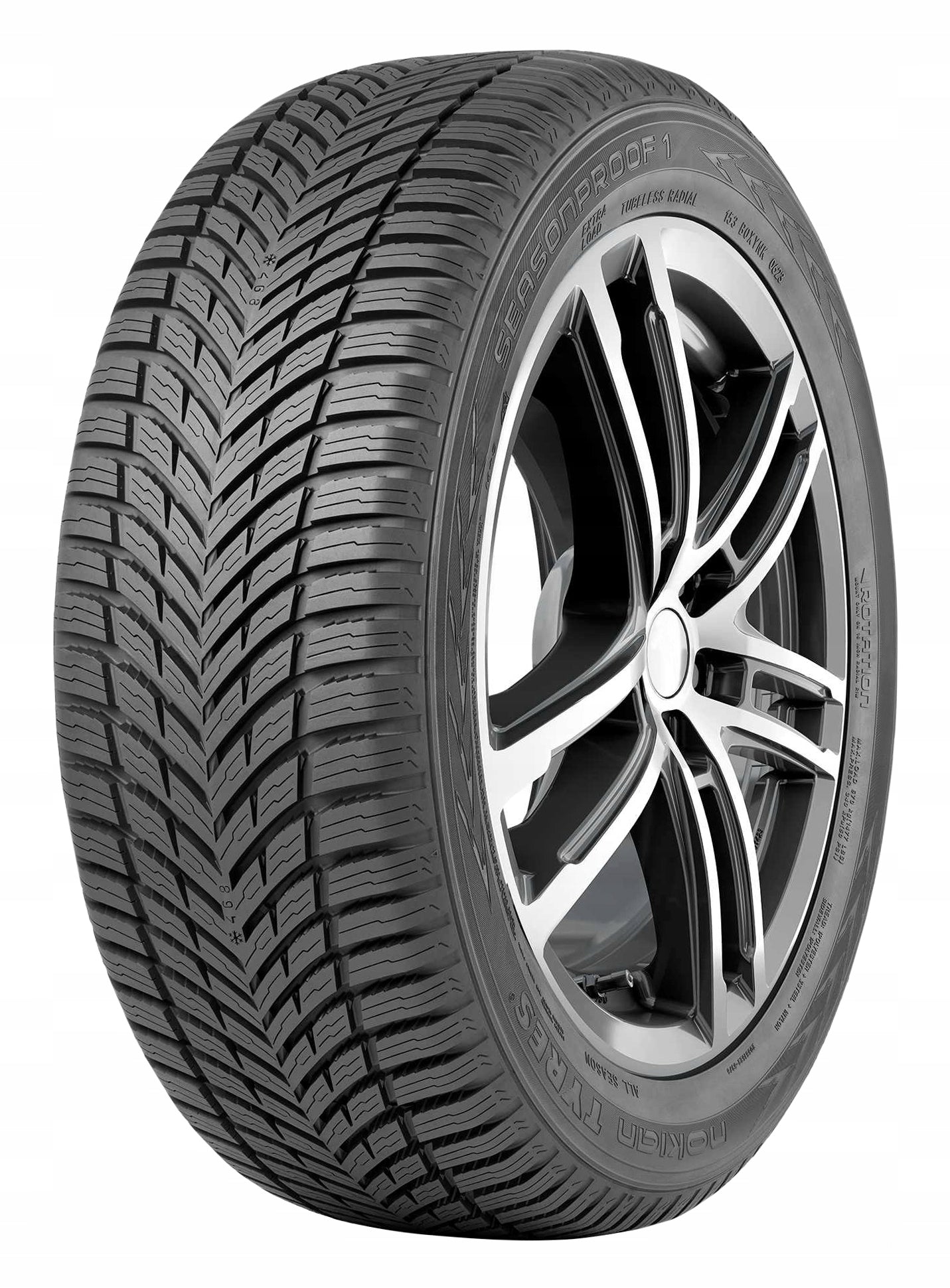 4x Tires 225/45R17 NOKIAN SEASONPROOF 1 94V