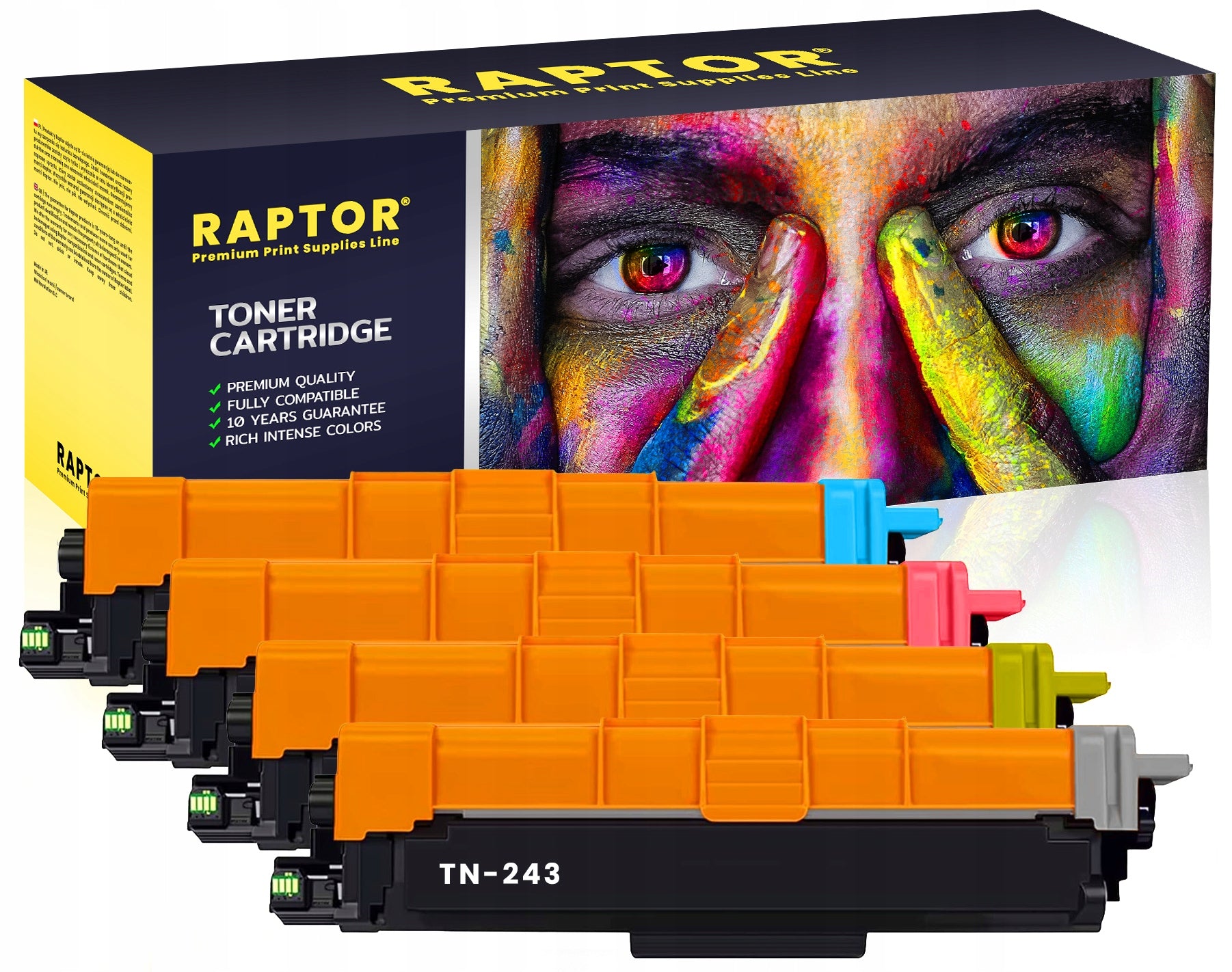 4x Toner Cartridge for Brother HL-L3200 HL-L3210CW TN-243CMYK