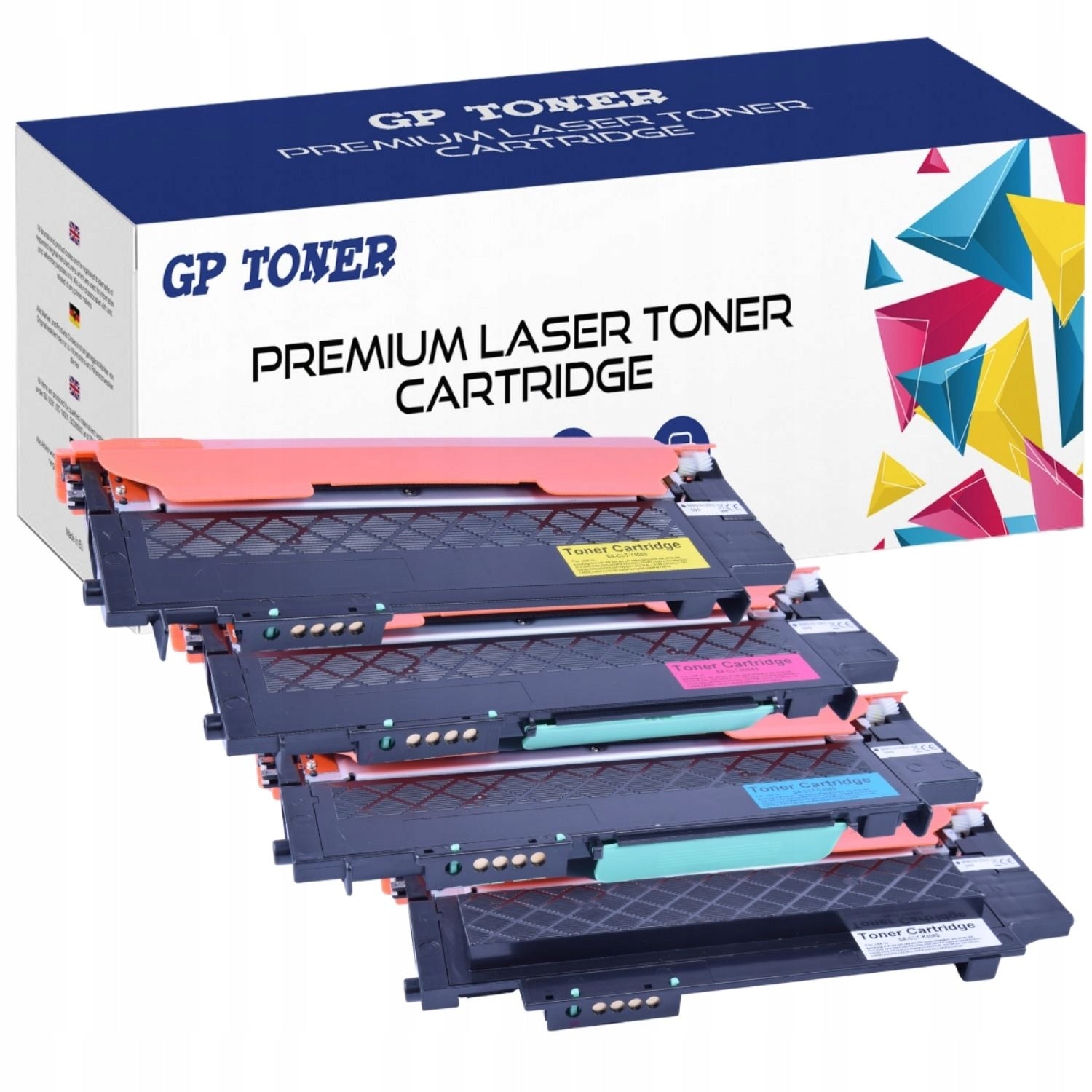 4x Toner Cartridges for Samsung CLP-365w C410W C460W CLP-360