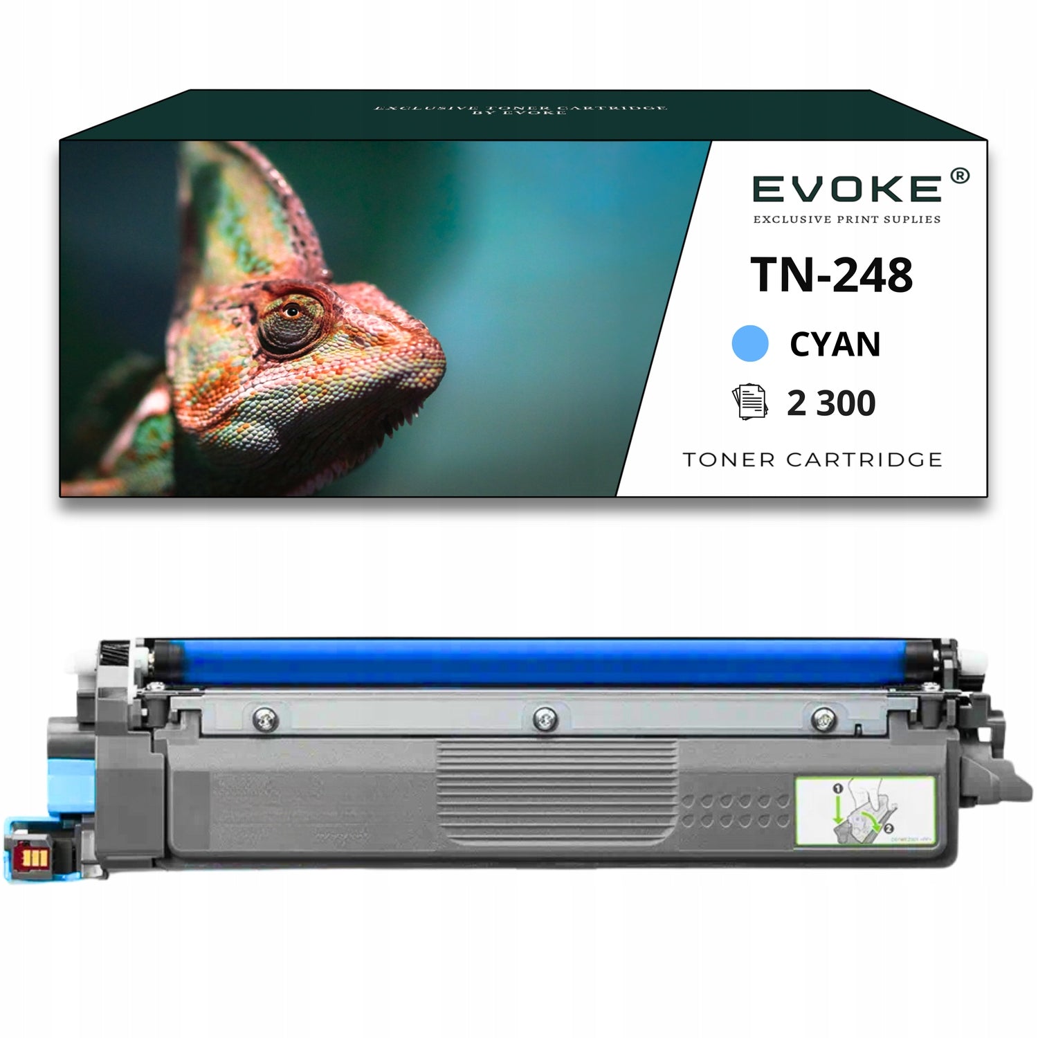 4x Toner cartridge for Brother TN248 XL printer | Set of four colors | CHIP EAN (GTIN) 5905937968339