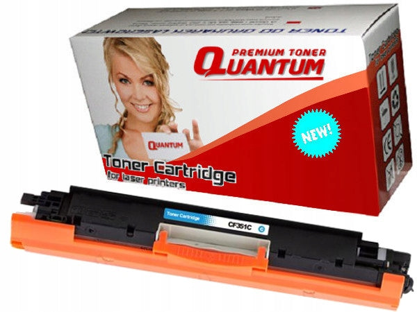4x Toner cartridge for HP 126A, CMYK CP1025 Pro 100 M175 M275 Manufacturer code Komplet 4x Toner HP 126A CMYK