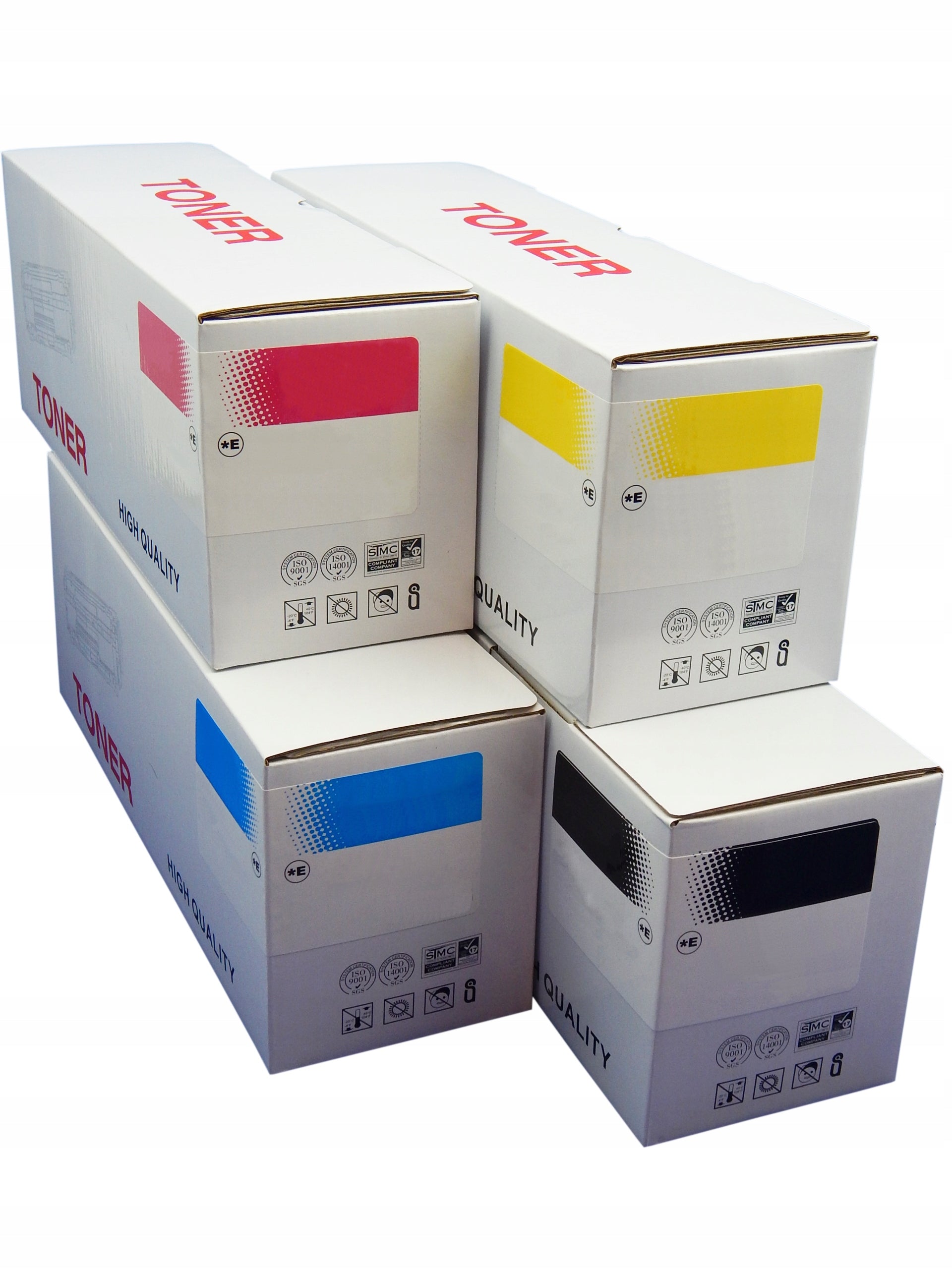 4x Toner cartridge for HP CB540 CE320 Set CMYK M251 M276 CM1415
