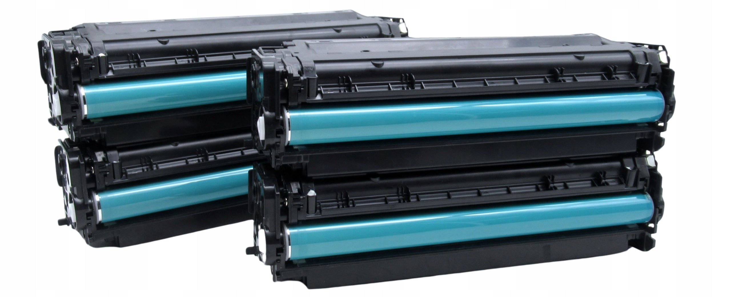 4x Toner cartridge for HP Color LaserJet CM2320NF MFP set Manufacturer Inkdigo