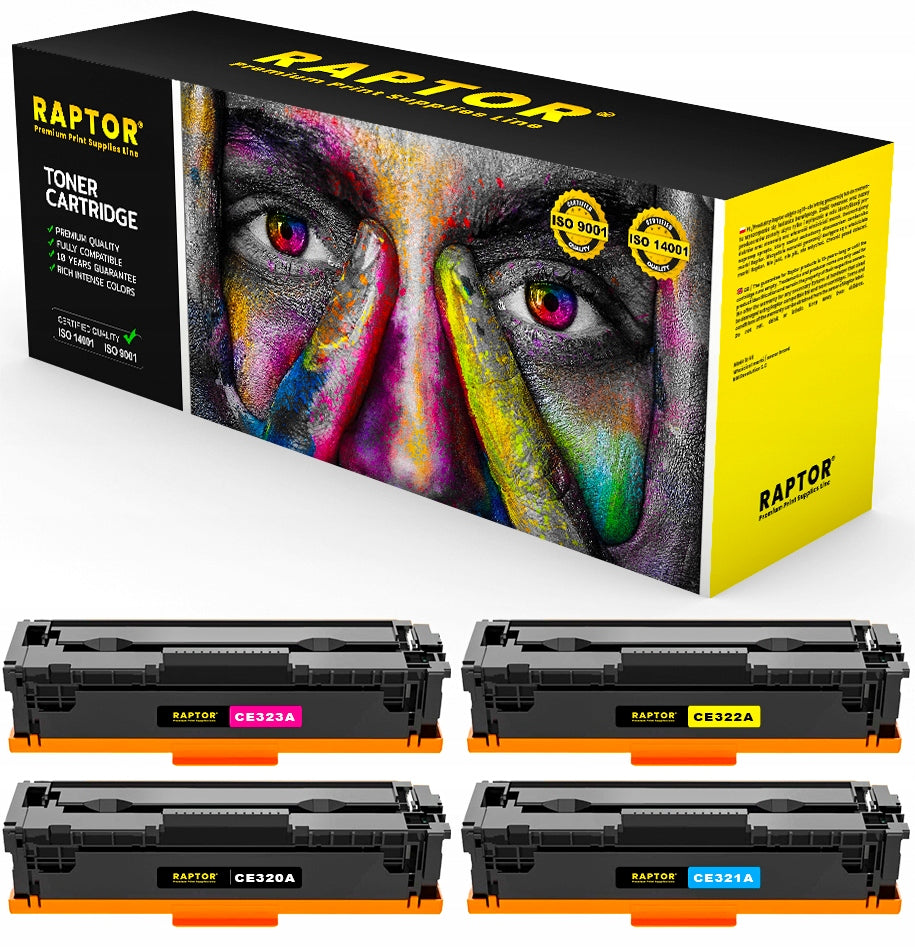 4x Toner cartridge for HP LaserJet Pro CM1415fn CM1415fnw XL