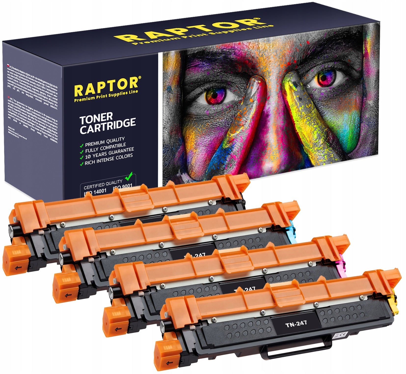 4x Toner for DCP-L3510CDW DCP-L3550CDW HL-L3270CDW