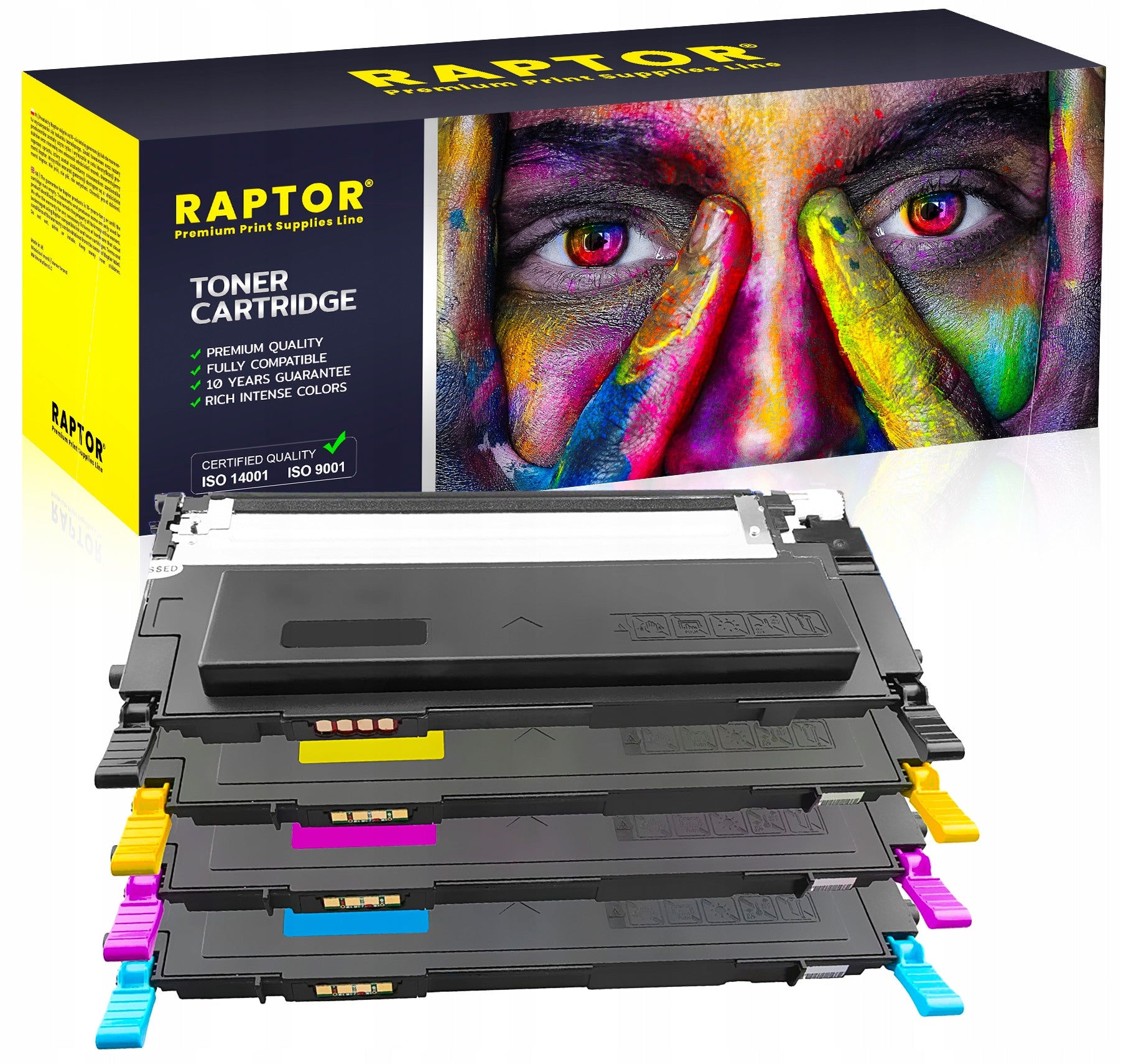 4x Toner for Samsung CLP-320 CLP-325W CLX-3180 3185