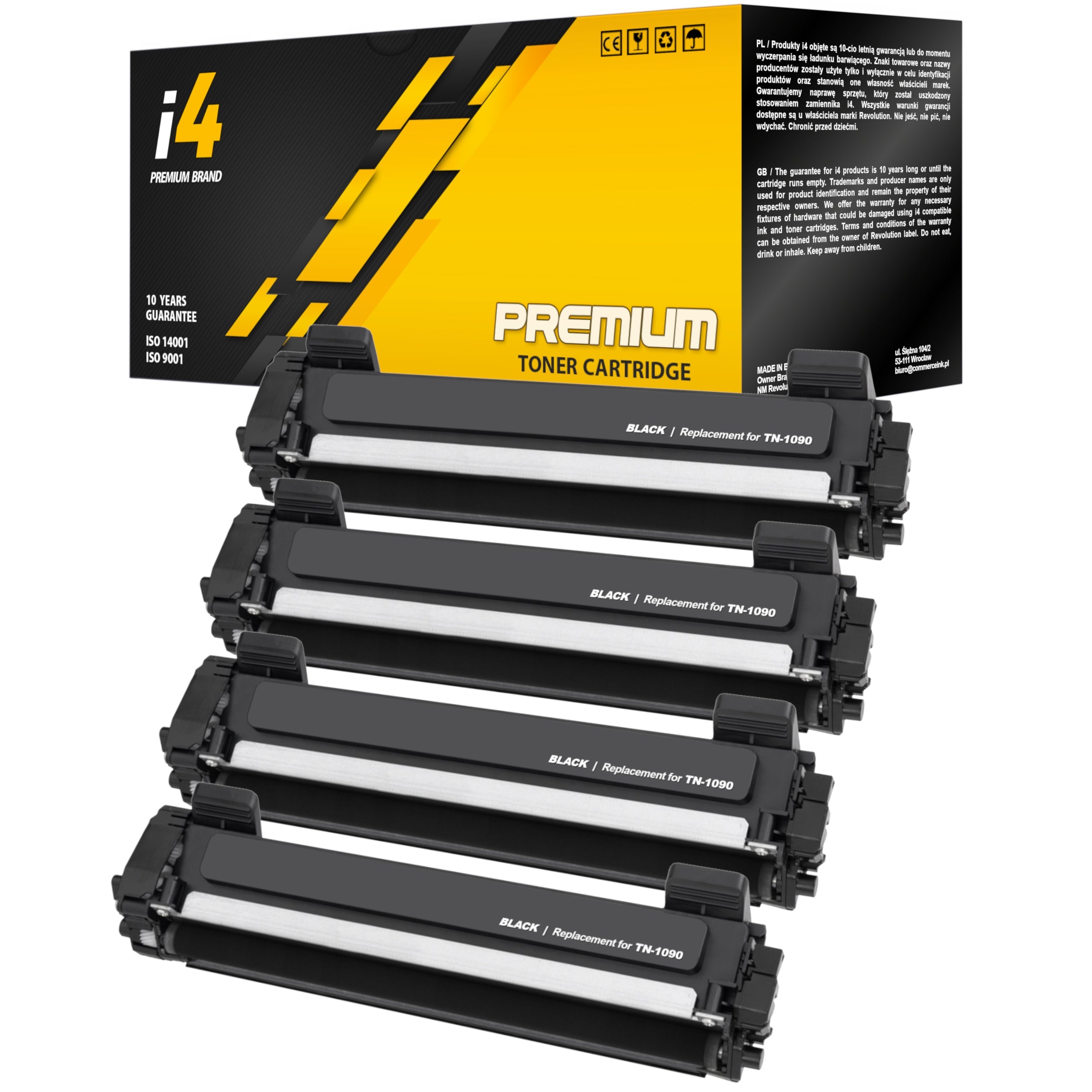 4x XL TONER FOR BROTHER DCP-1623WE HL-1223WE DCP-1622WE HL-1222WE PRINTER