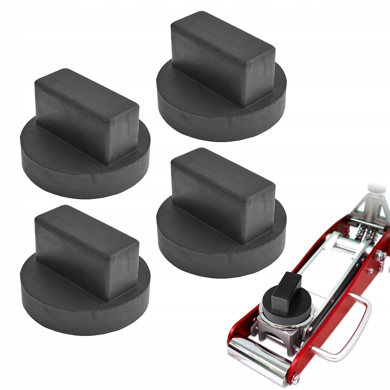 4x for Mercedes lift, rubber lift pad Brand no brand