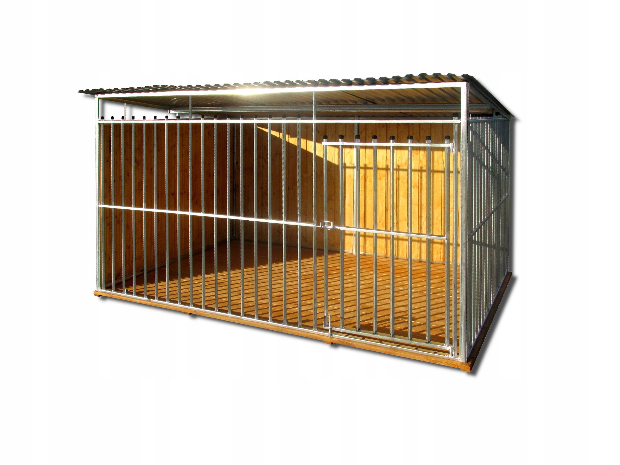 4x3 dog playpen with galvanized profile, floor and walls Whole Poland Manufacturer code 1KDP