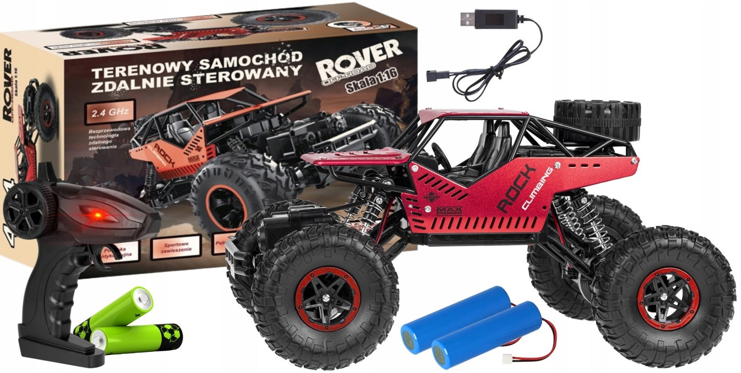 4x4 REMOTE CONTROLLED OFF-ROAD CAR PERFECT GIFT FOR ANY CHILD