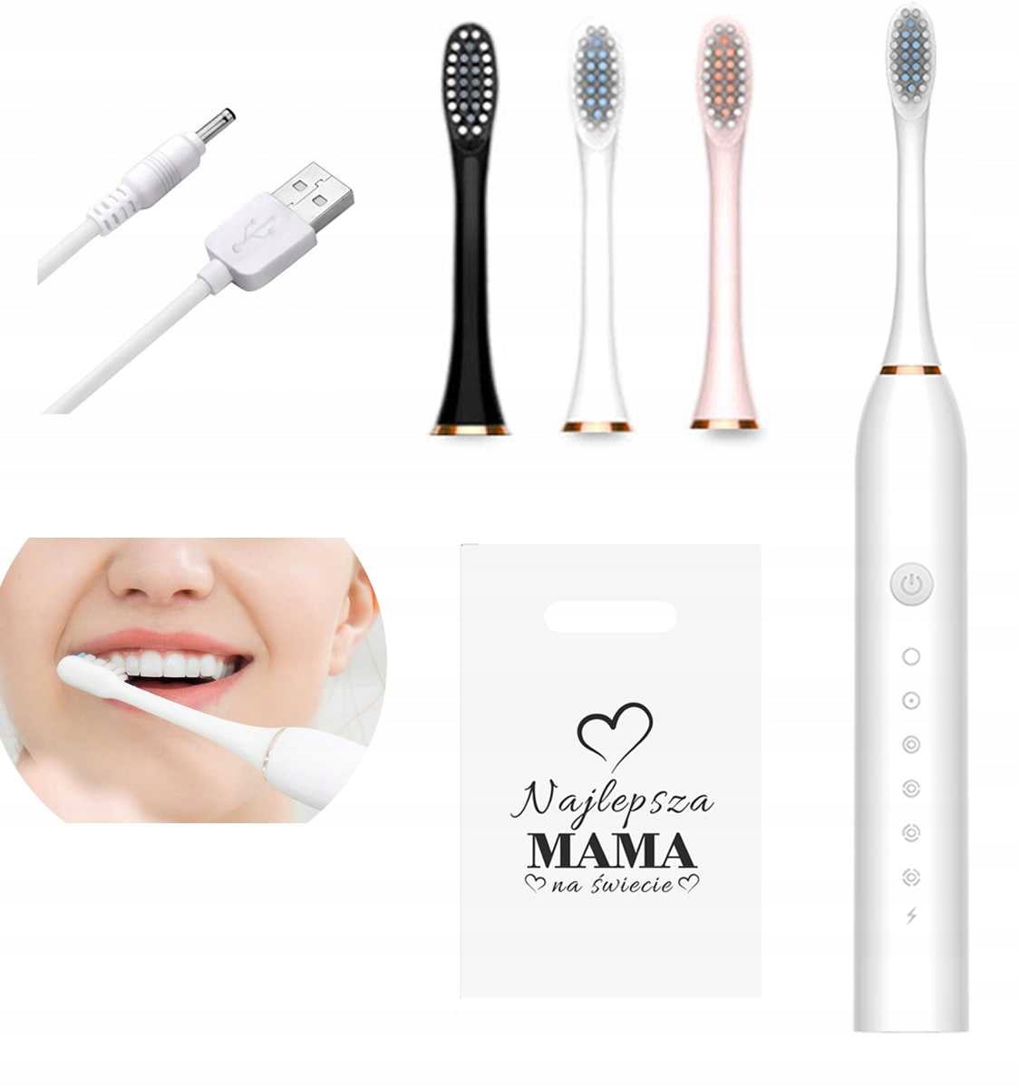 4xGRATIS ELECTRIC SONIC TOOTHBRUSH