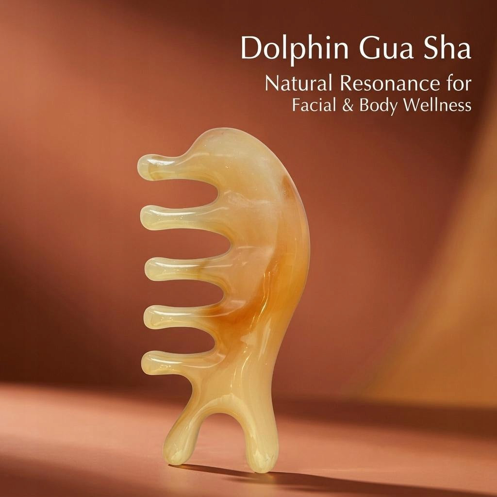 4xGua Sha Facial Massage Tool Set, 2 Piece Face Sculpting with and Nose for Medical device no