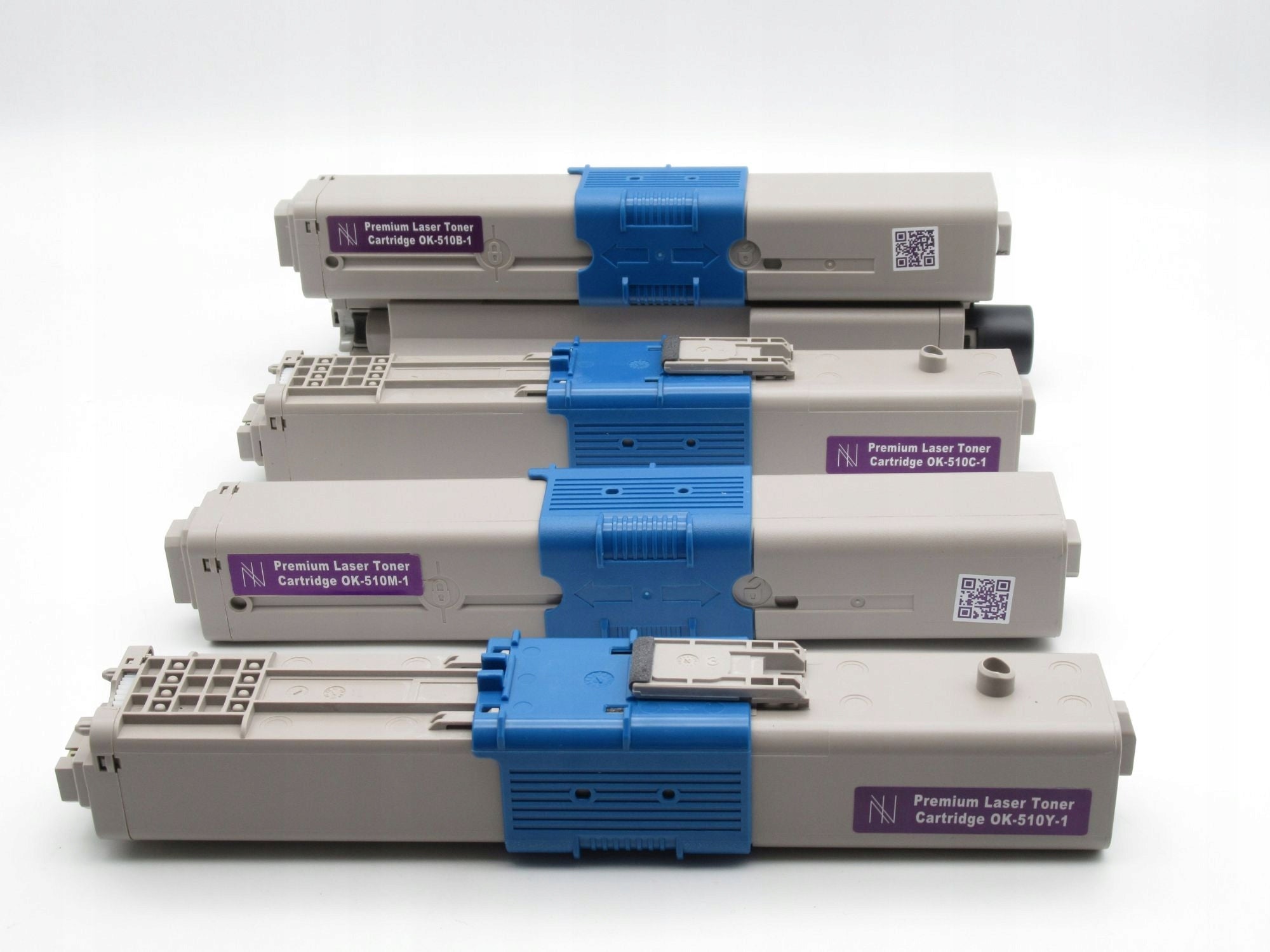 4xToner OKI C510 CMYK C511 C530DN C531 MC561 MC562 Manufacturer Inkdigo