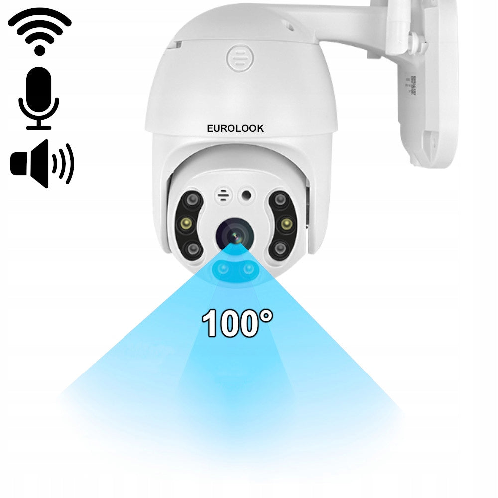 4xZOOM 2Mpx Outdoor WiFi Camera 360° Tracking EAN (GTIN) 5904384400270