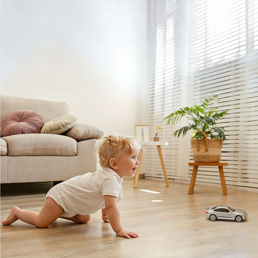 5,5" Split Screen Baby Monitor with 2 Cameras 2K Night Vision Medical device no
