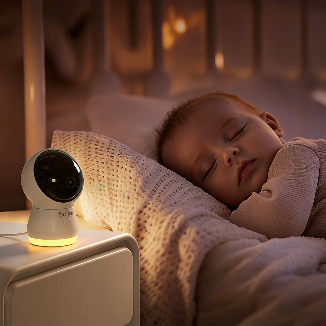 5,5" split screen baby monitor with 2 cameras with Card Packaging status original