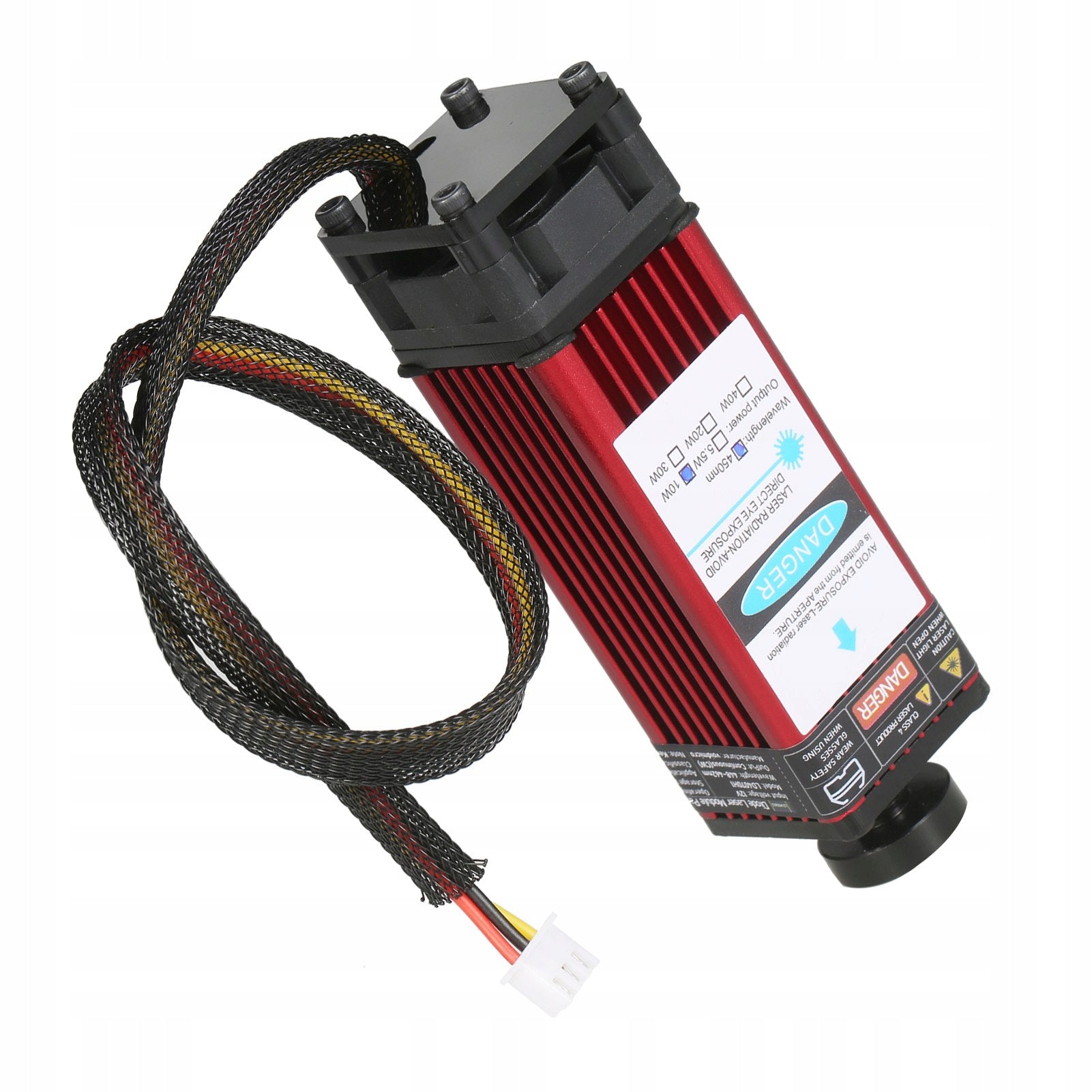 5,5W Laser Module 450nm Laser Head Engraving Adjustable CK