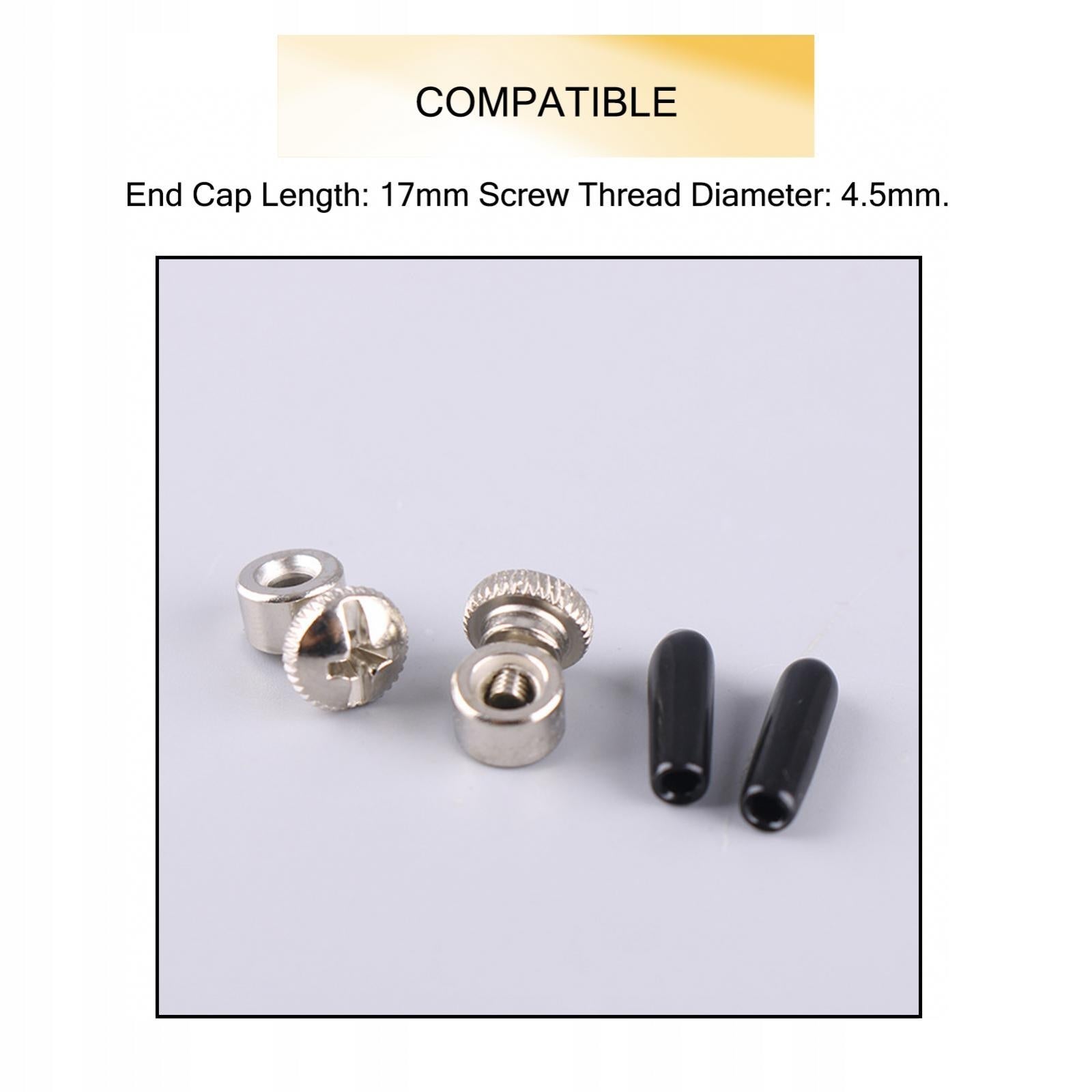 5 Bulk Jump Skipping Rope Screws, Cable Length Adjuster with End Caps for Brand no brand