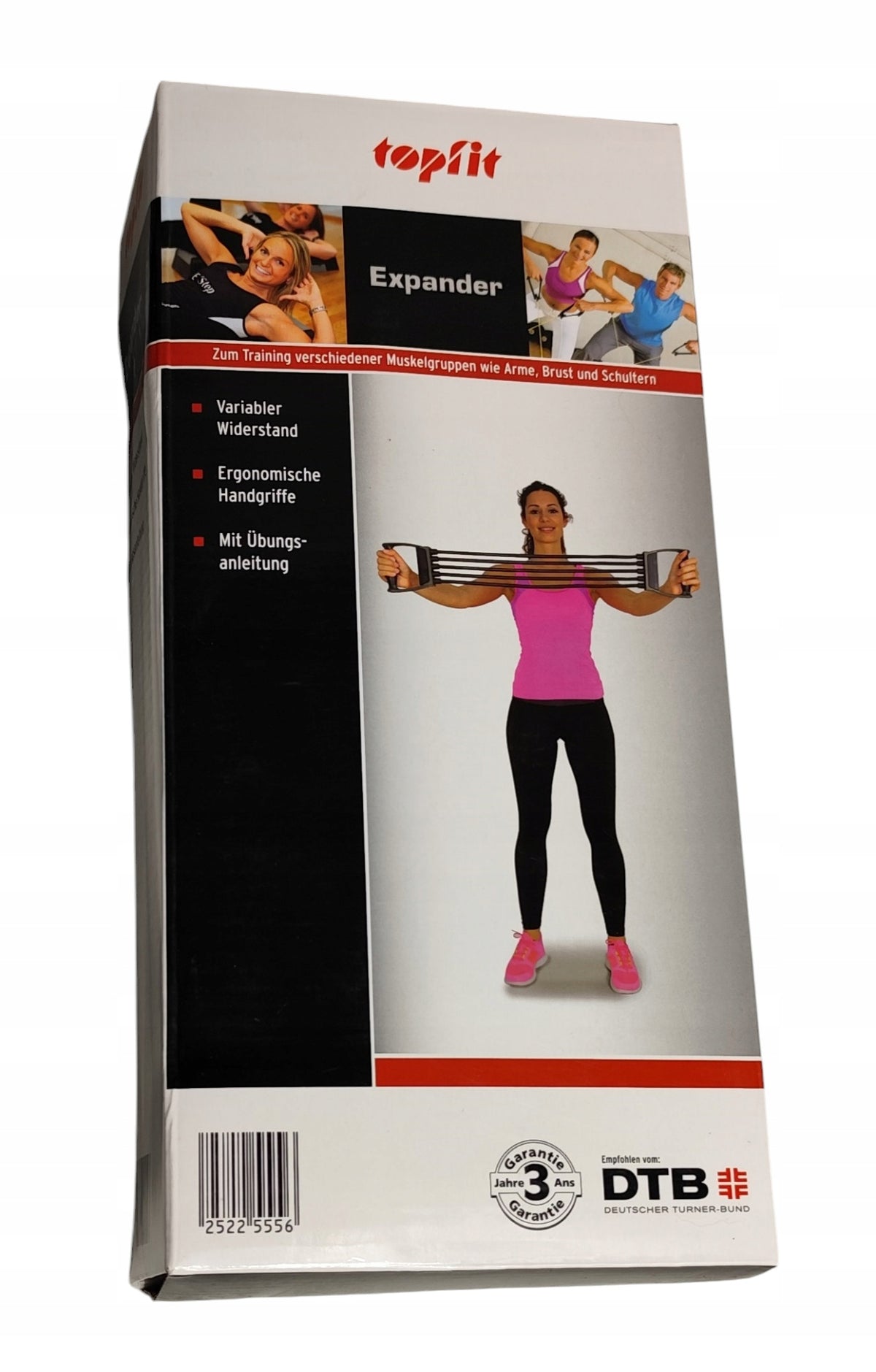 5 Core Rubber Expander for Exercise with TOPFIT Handles EAN (GTIN) 5907059812910