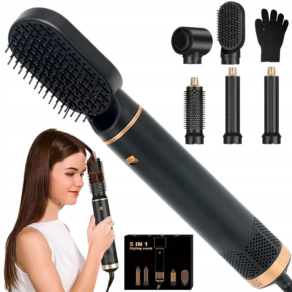 5-IN-1 HAIR STYLING TOOL SET, STRAIGHTENING, CURLING