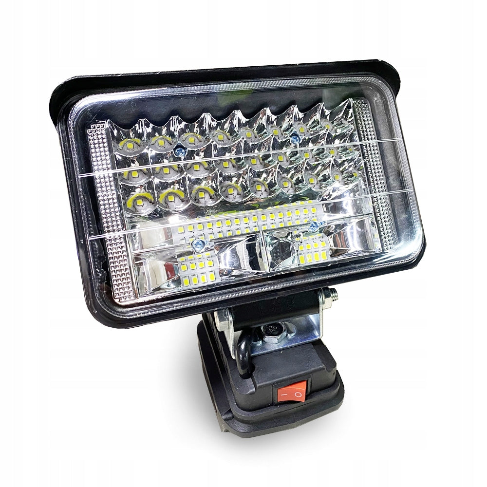 5 Inch 48LED HALOGEN LED WORK LAMP FOR MAKITA LITHIUM BATTERY myth 2USB