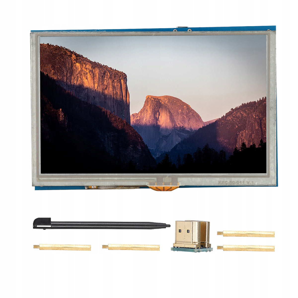 5' LCD HDMI DISPLAY TOUCH SCREEN HD 800X480PX FOR RASPBERRY PI
