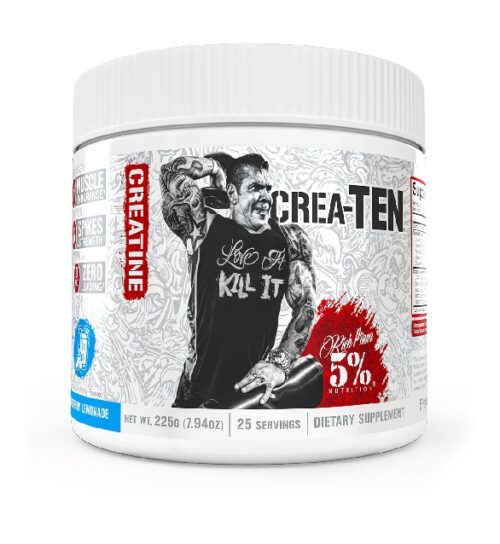 5% Nutrition CREA-TEN 225g raspberry CREATINE