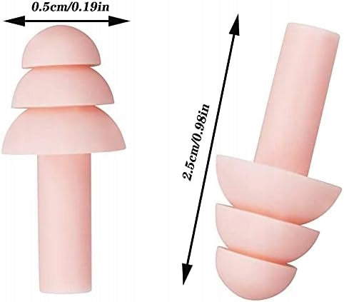 5 PAIRS EARPLUGS SOUND NOISE REDUCTION SWIMMING POOL LEARNING SWIMMING FOR BABY Brand no brand