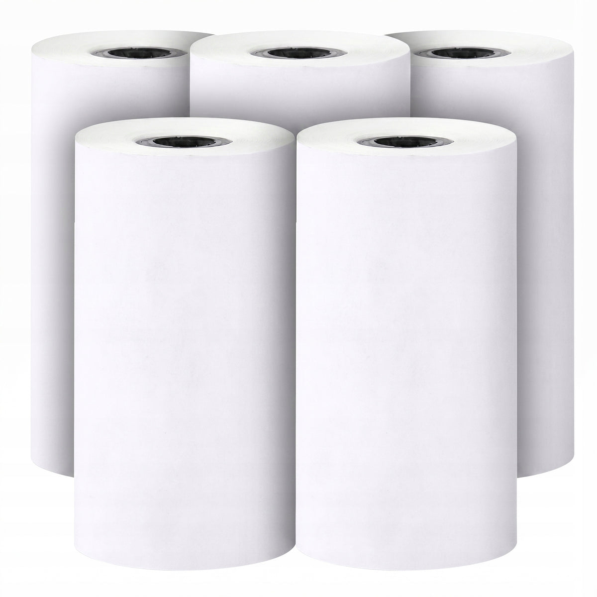 5-PAK Printing Paper Roll Thermal Cartridge White For Mini Printer 57mm