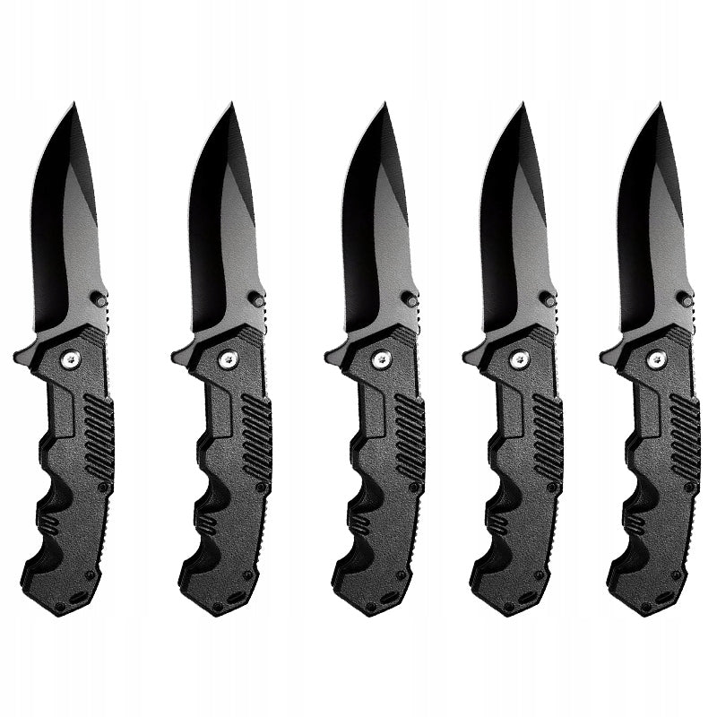 5 PCS SURVIVAL FOLDING KNIFE FOR CUTTING SHARP CAMPING HANDY FOR GIFT