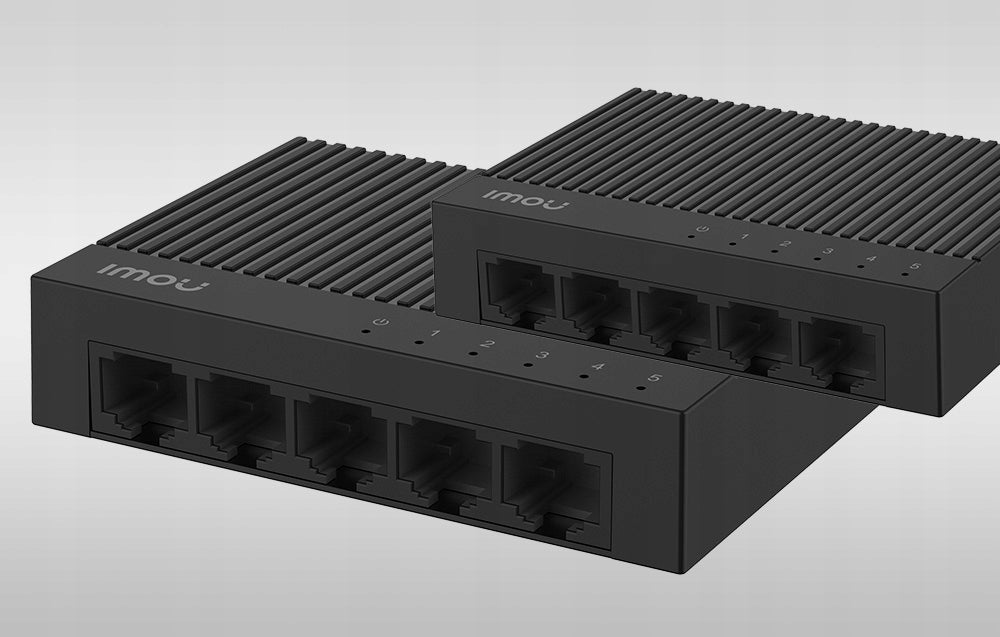 5-PORT SWITCH LAN TYPE RJ45 100 MB/S IMOU SF105C COMPATIBLE PLUG&PLAY EAN (GTIN) 6971927237586