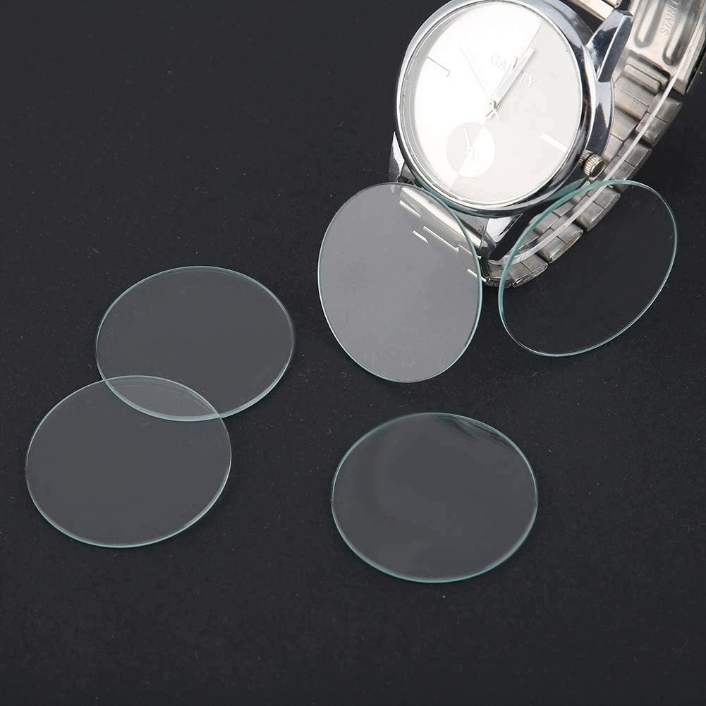 5 Pcs Watch Lens Watch Lens, Crystal Watch Flat Glass, Manufacturer code 5 szt. Watch Lens Watch Lens Watch Lens,