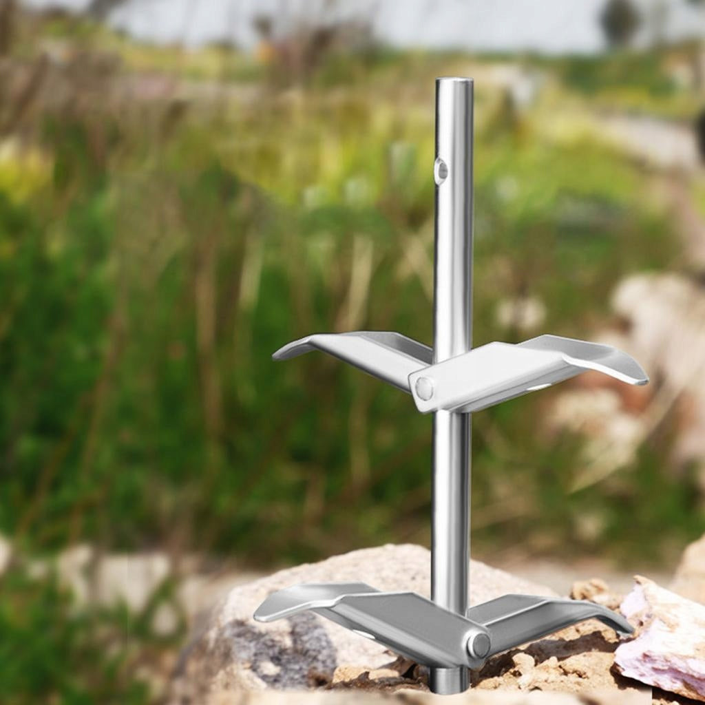 5 Pieces Ground Anchors Premium Grape Trellis Fixers for Large Silver Manufacturer code 00860073912