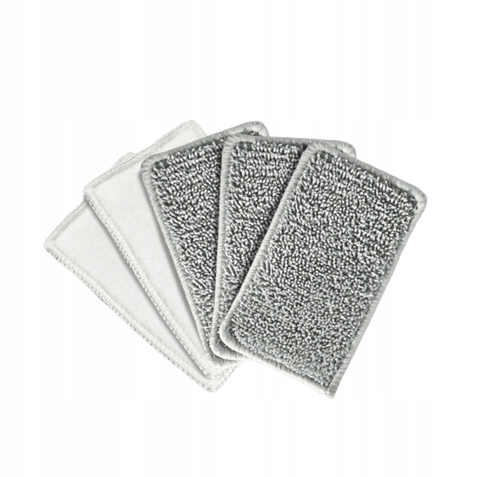 5 Pieces Steam Cleaner Cloth Mat Washable Steam Wand Cleaner Brush